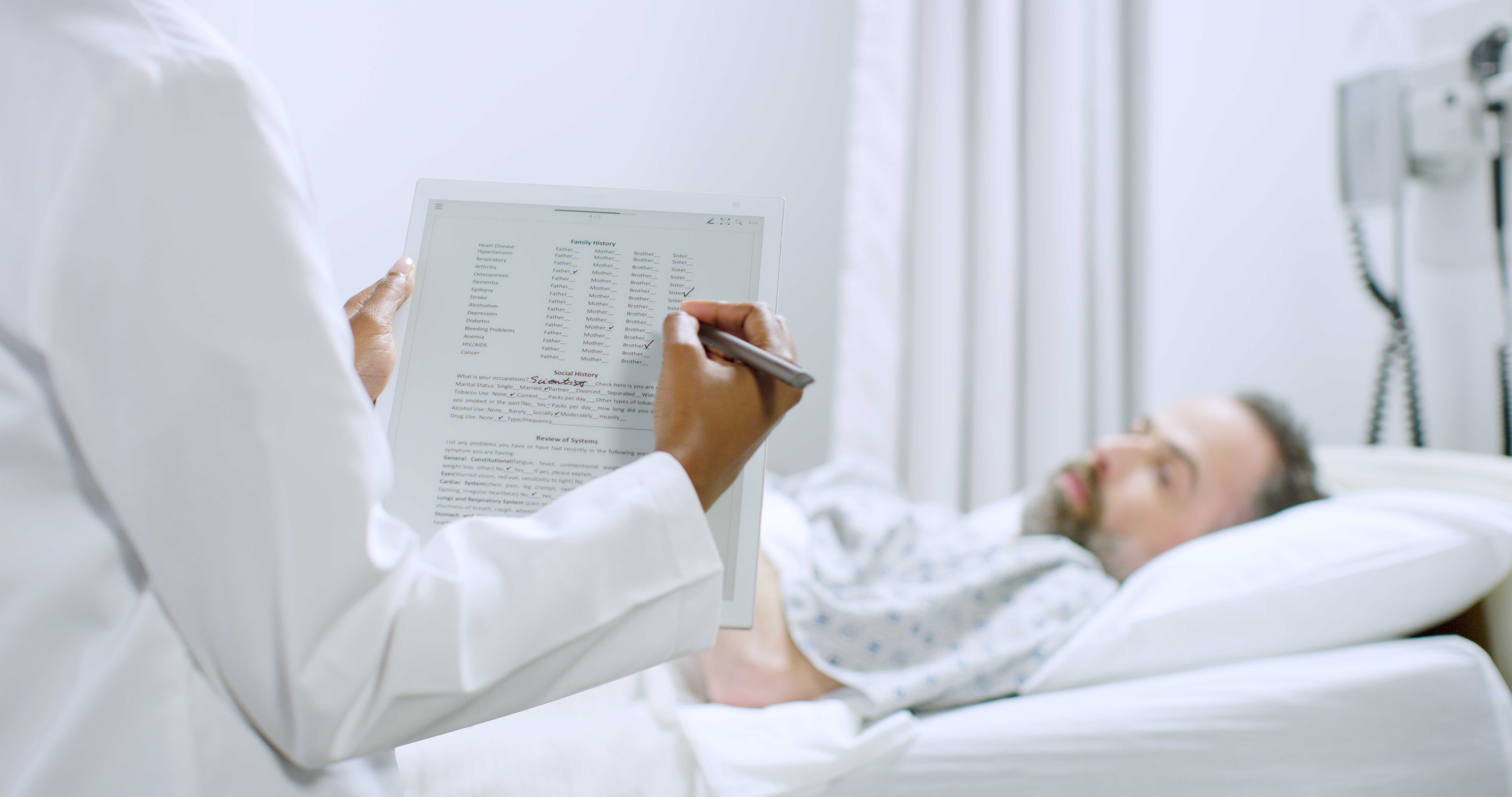 Digital Paper in Healthcare and Hospital Environments